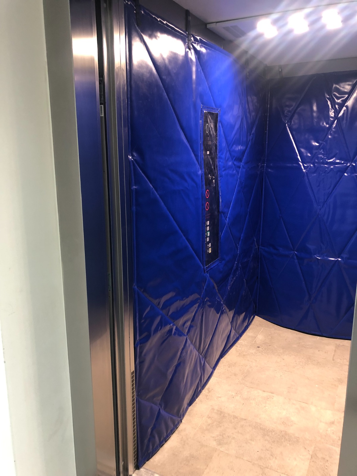 AYDOGAN LIFT Asansör Koruma Perdesi Uygulaması 11
